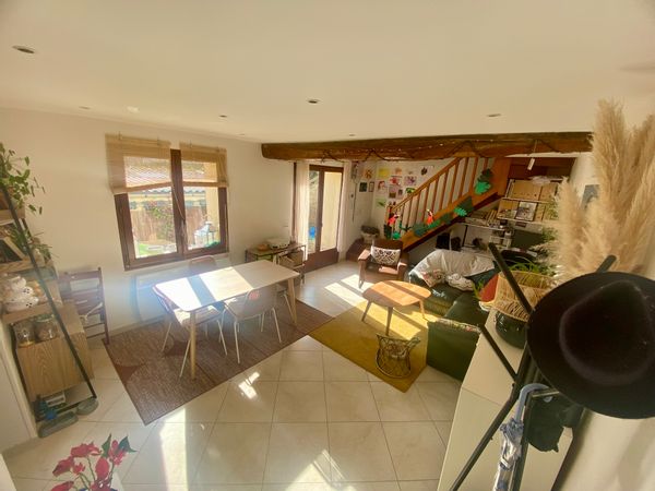 Maison cosy, terrasse ensoleillée, proche Paris/Versailles. Enfant bienvenu, 1 chat câlin à  nourrir