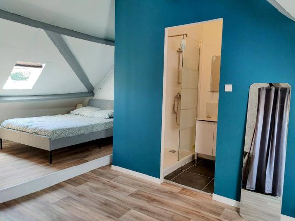 Un studio dans un beau quartier de la banlieue de Lille