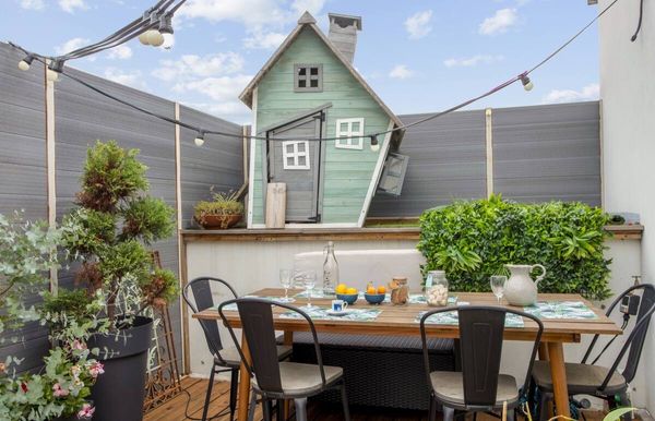 Le terrier lumineux avec vue et terrasse
