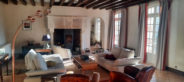 Maison située à proximité des châteaux d'Amboise, de Chenonceau et de Chaumont sur Loire.