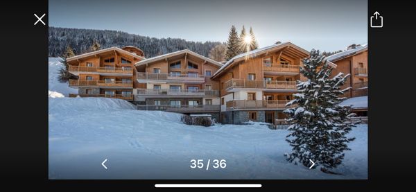 Appartement pied des piste et village avec espace piscine, sauna, hammam , jacuzzi