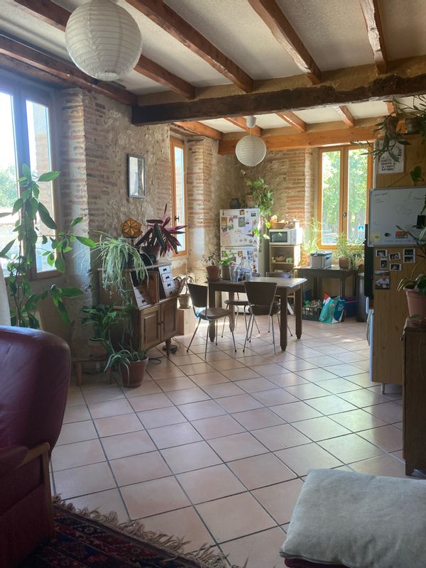 Joli appartement pierres apparentes
