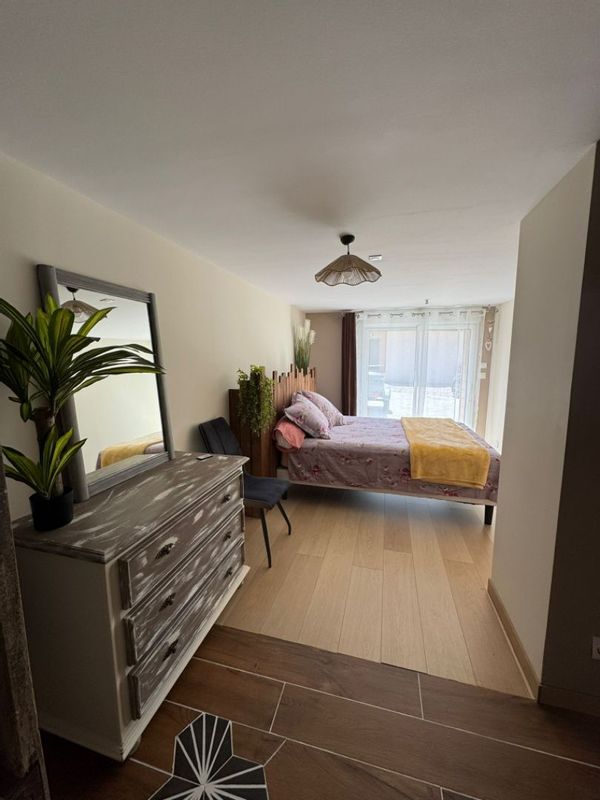 La chambre privée de Stéphane et Marie-Edmonde