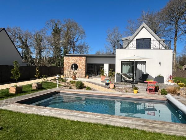La maison de Dominique Près du centre ville de La Forêt Fouesnant et à 1km de la mer et du golf 18 trous en bord de mer