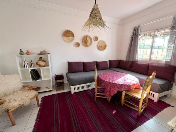 maison cosy comprenant 3 chambres et un jardin à seulement 5 minutes d Essaouira en voiture
