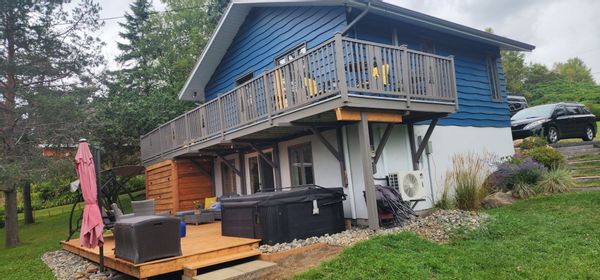 Chalet bleu