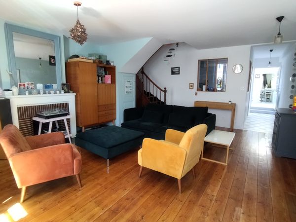 Maison familiale cœur de ville avec jardin