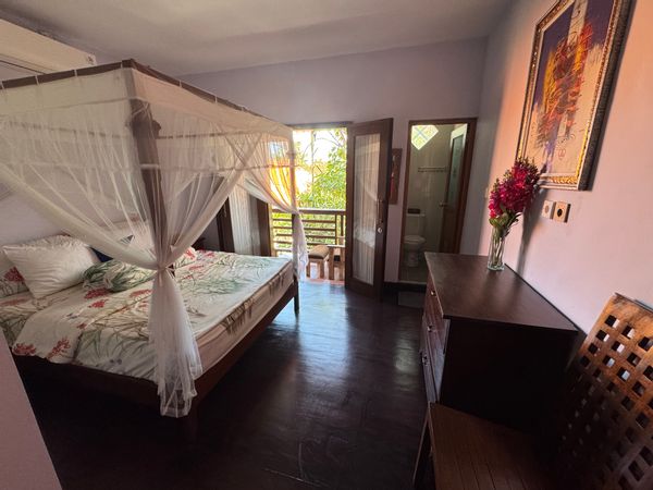 Villa balinaise paisible avec espace de vie ouvert