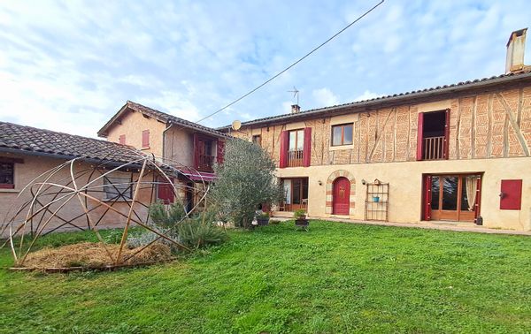 Maison grand jardin