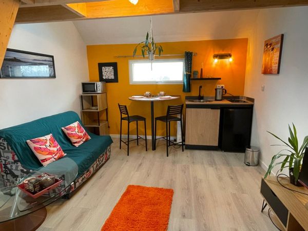 Studio avec mezzanine
