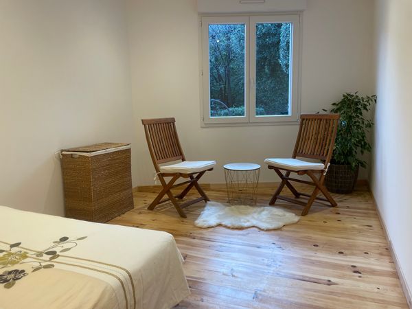 La chambre privée au calme absolu