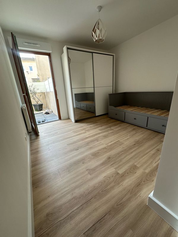 La chambre privée chez Céline et Clément