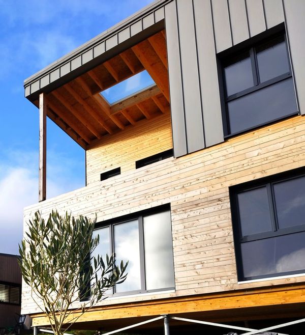 La maison en bois de Francky et Delphine