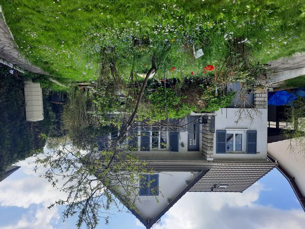 La maison de Lilia Petit appartement independant au rez-de-chaussée de ma maison. Vue sur un superbe jardin de près de 1000m2 avec un petit bassin. Tranquillité assurée.