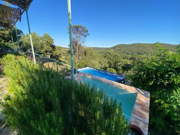 Bergerie piscine Domaine des Oliviers Grimaud Golfe Saint Tropez