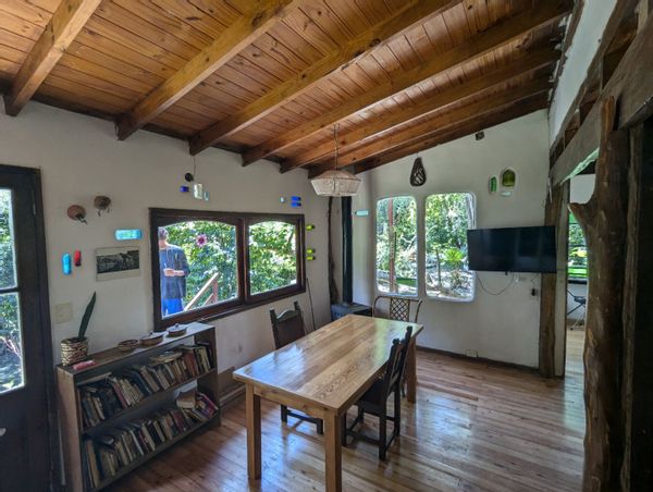 La maison de Virginia y Manuel, madre e hijo.