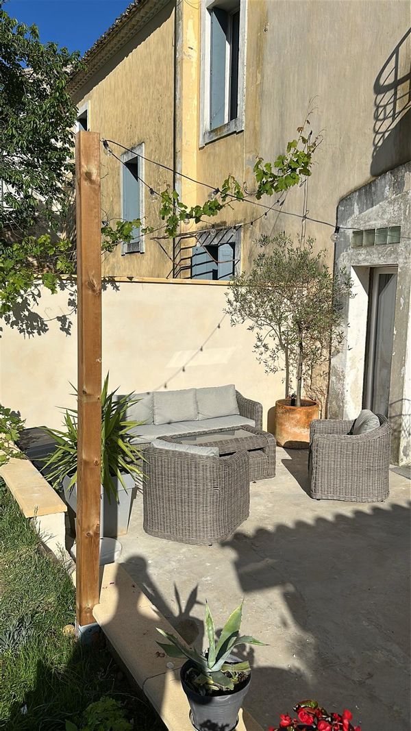 Maison avec jardin dans un village héraultais proche de la mer