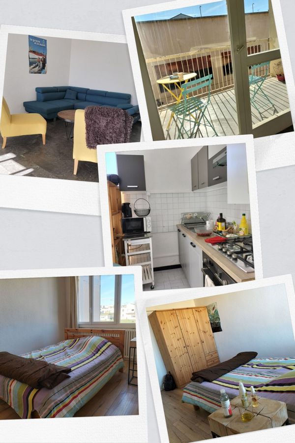 Sète - Chambre privée dans appart partagé - 3 nuits minimum - Guest points