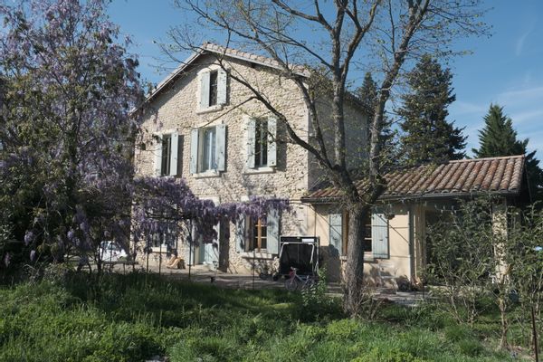 Maison en bord de Drôme