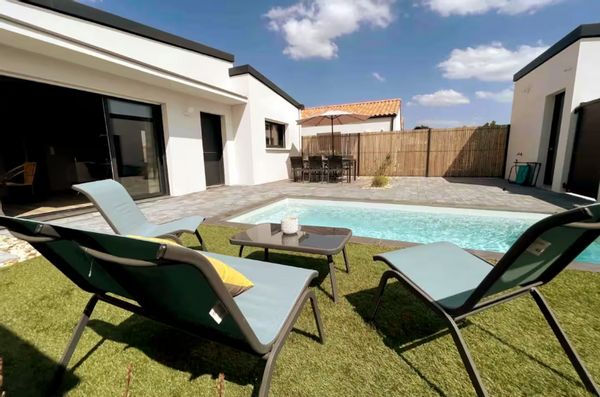 Maison bord de mer piscine et sauna Bourgenay Sables d'Olonne