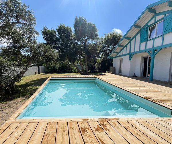 Belle maison landaise familiale avec piscine à Labenne Océan ⚠️ Pas disponible Juillet-Août 2026⚠️