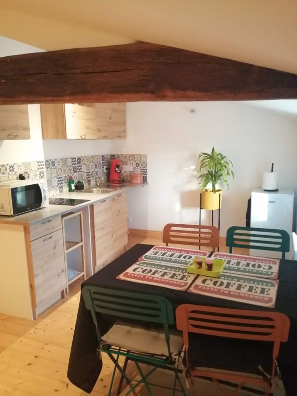 Le studio de Delphine à la campagne pour 2 personnes.