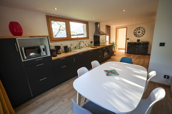 Appartement 4 pers dans notre chalet avec une jolie terasse donnant sur un jardin