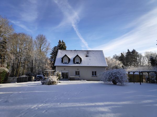 Une maison confortable en campagne normande