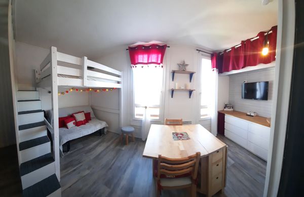Joli studio au pied des pistes