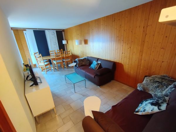 Appartements 2,5 pièces idéalement situé au pied des pistes.