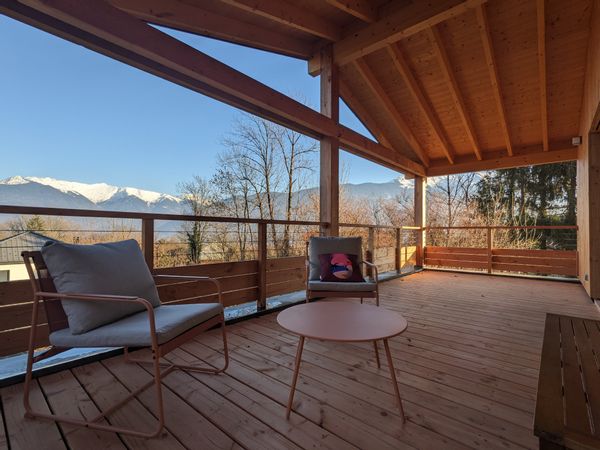 Logement face au Mont Blanc