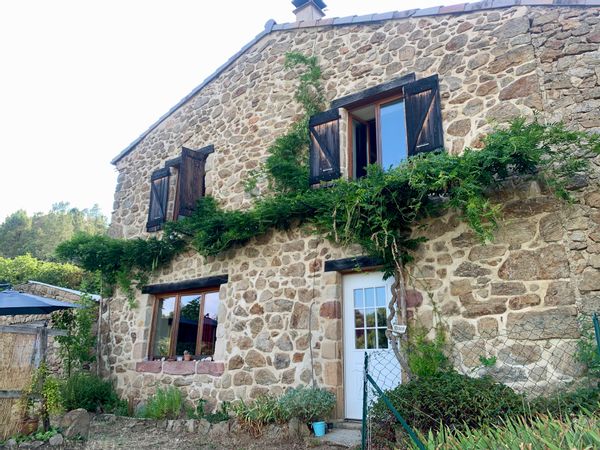 Maison pour deux avec jardin, au cœur de l'Ardèche