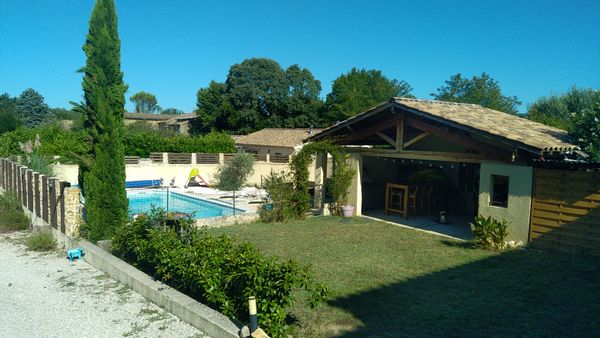 Maison familiale au cœur calme des vignes de la vallée de la Cèze