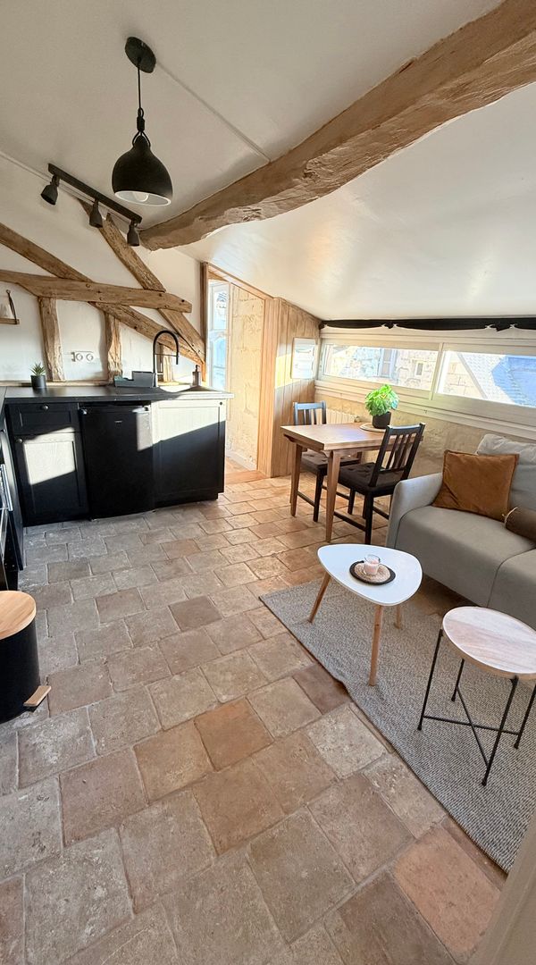 Appartement typique Loire à 500 m du château à pied