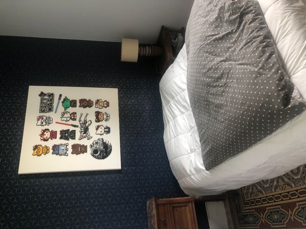 La chambre privée de Bleu Moisette