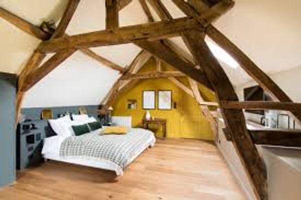 La maison de Marc, duplex en étage située au cœur d’un village typique