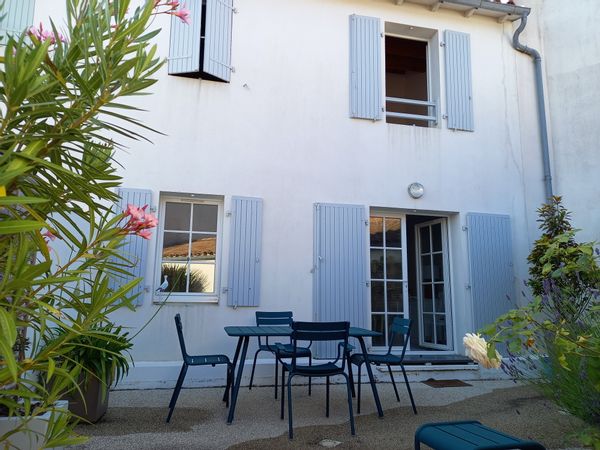 Le duplex avec cour de Bruno