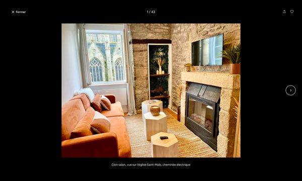 Charmant T2, cœur historique de DINAN, vue exceptionnelle !