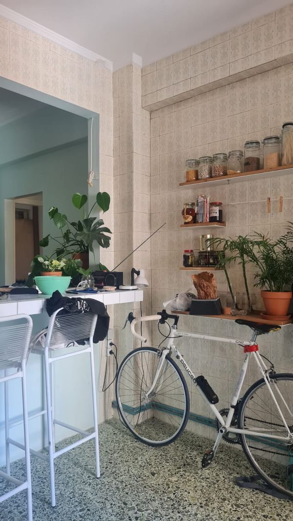 2 bedroom apartment with big balcony in the heart of Athens