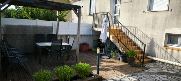 Maison dans un village proche de Montpellier (Sud de la France)
