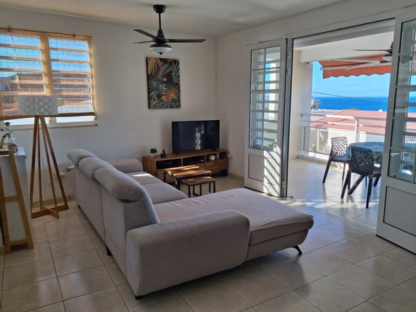 Appartement vue mer côte caraïbe en Martinique