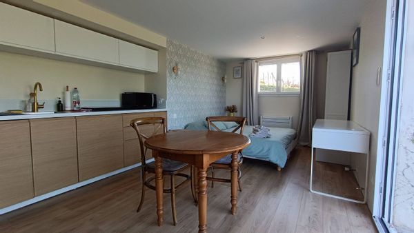 Studio indépendant en Rez de Jardin