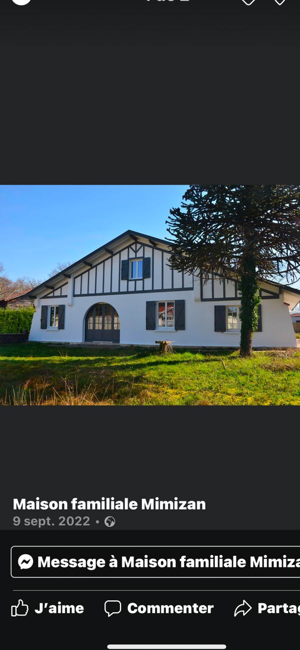Maison landaise de Isabelle et David  proche de l’océan !