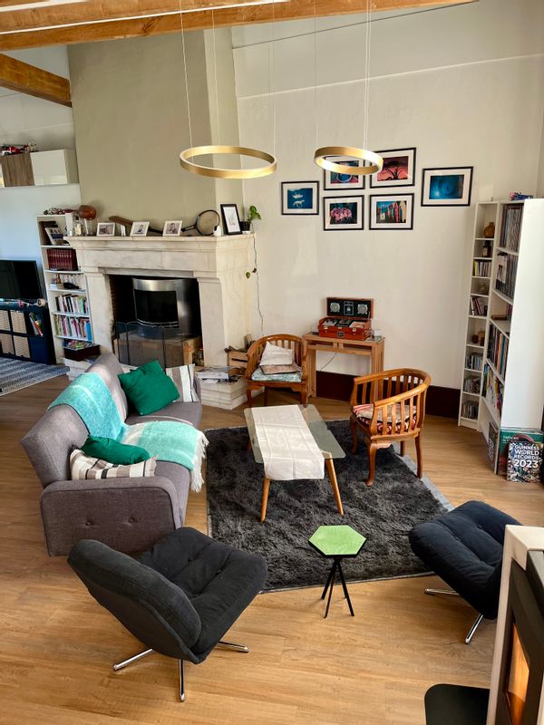 Grande maison dans un endroit calme, proche de Rennes, à 45 minutes de ST Malo