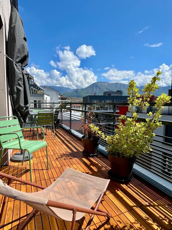 Annecy - Appartement cosy avec terrasse à proximité de la vieille ville