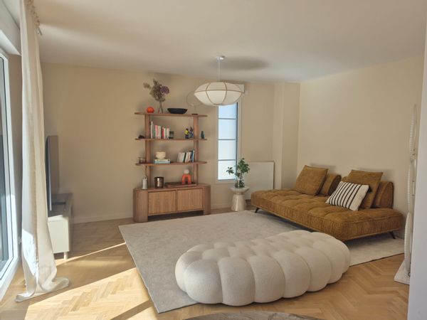 Appartement familial 3 chambres avec exterieur + parking sécurisé