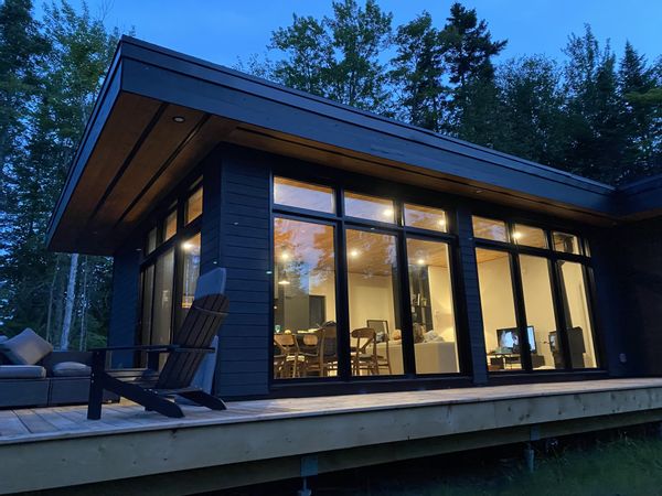 Chalet scandinave avec 2 chambres