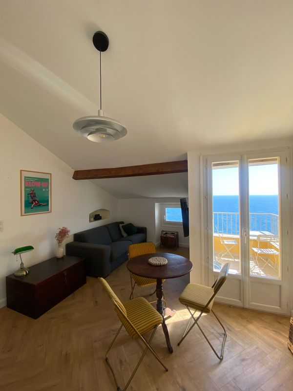 Appartement face à la mer