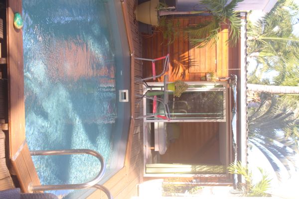 Chalet 2 personnes avec piscine privée