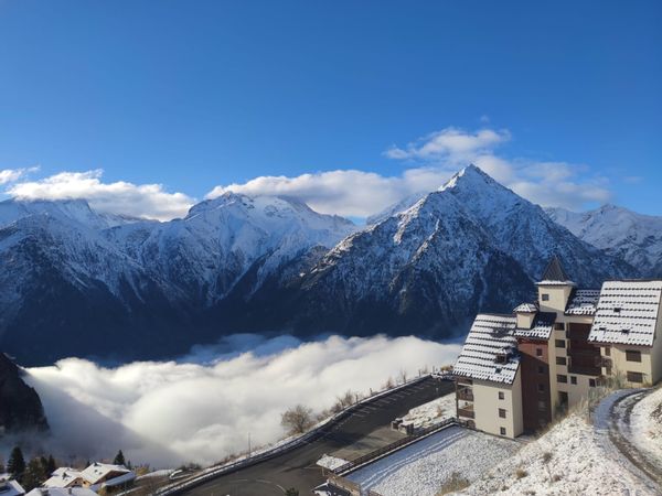 Appartement aux Deux Alpes avec son glacier à 3600 m … Ski et belle balade au rendez-vous.